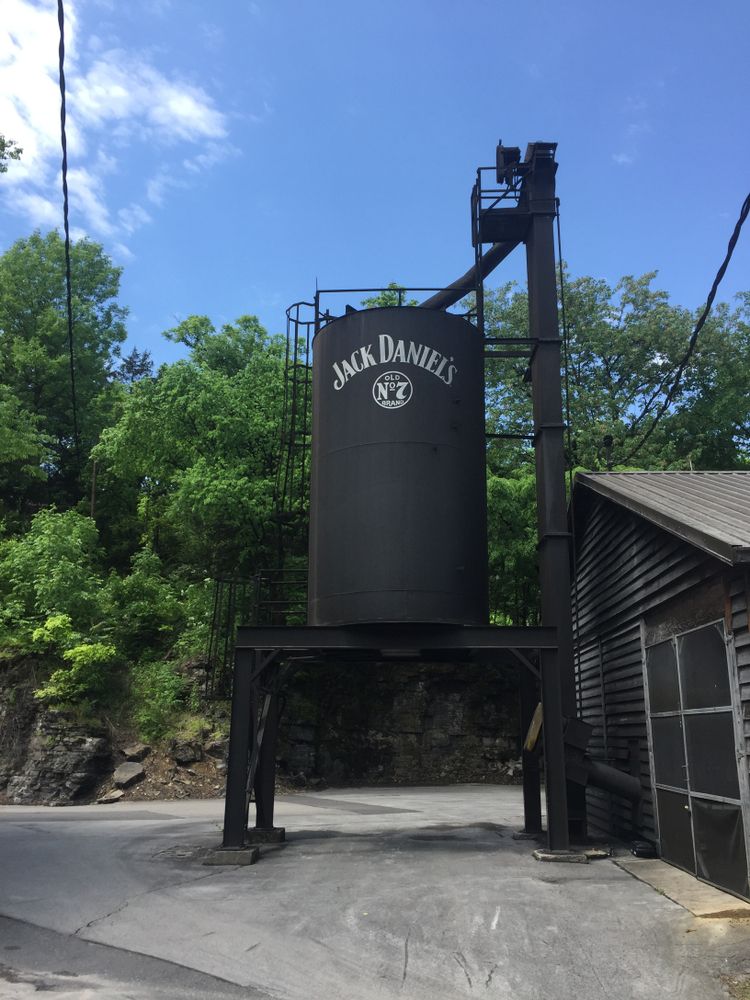 View of the Jack Daniels Distillery