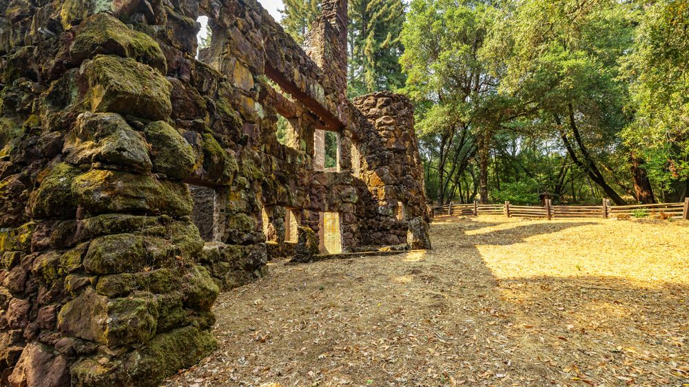Scenic view of Jack London State Historic Park