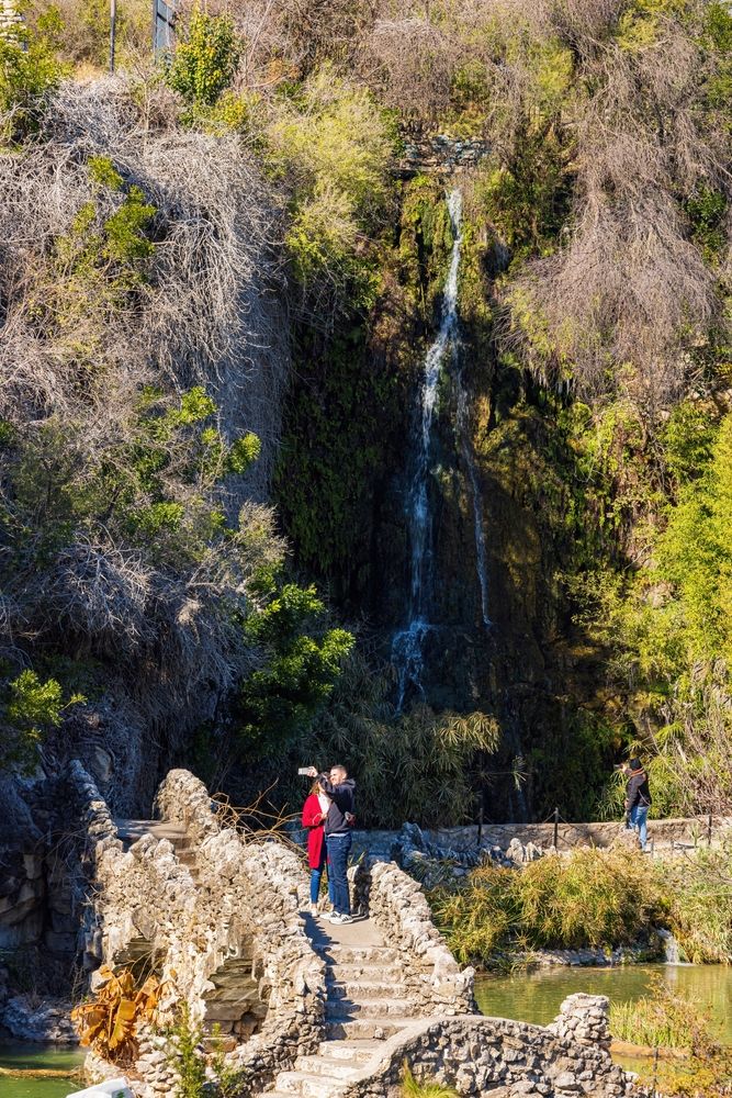 Waterfall at Japanese Tea Garden