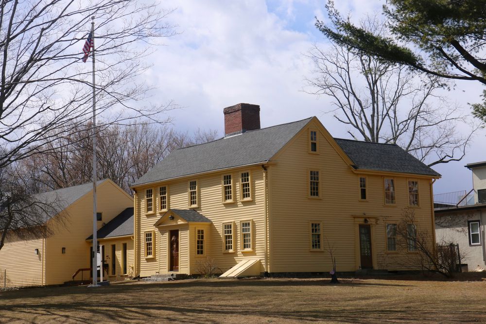 Front view of Jason Russell House