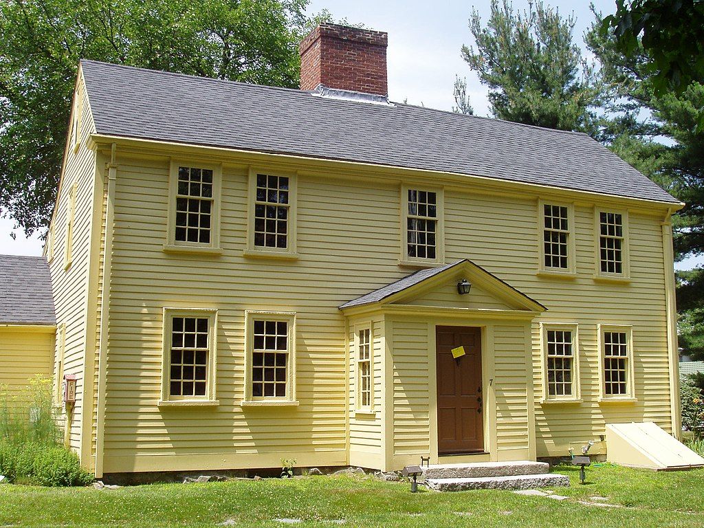 Front view of Jason Russell House