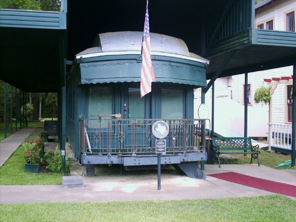 View of Jay Gould Railroad Car