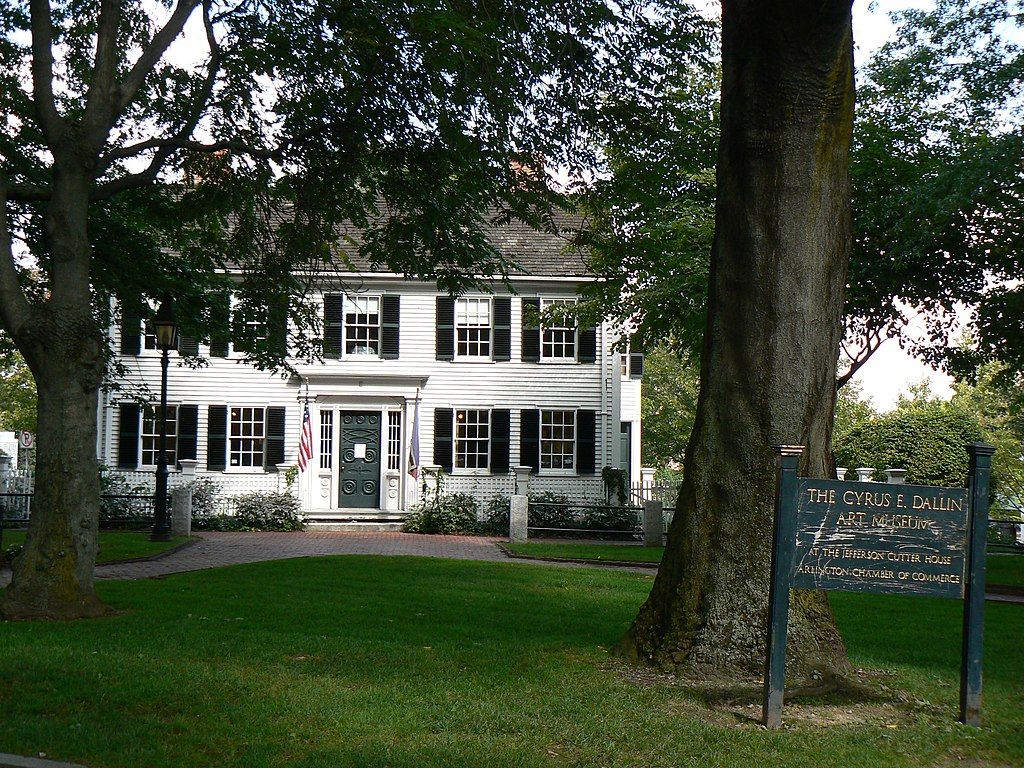 Front view of Cyrus Dallin Art Museum