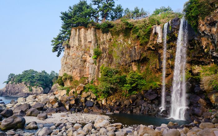 Jeongbang Waterfall