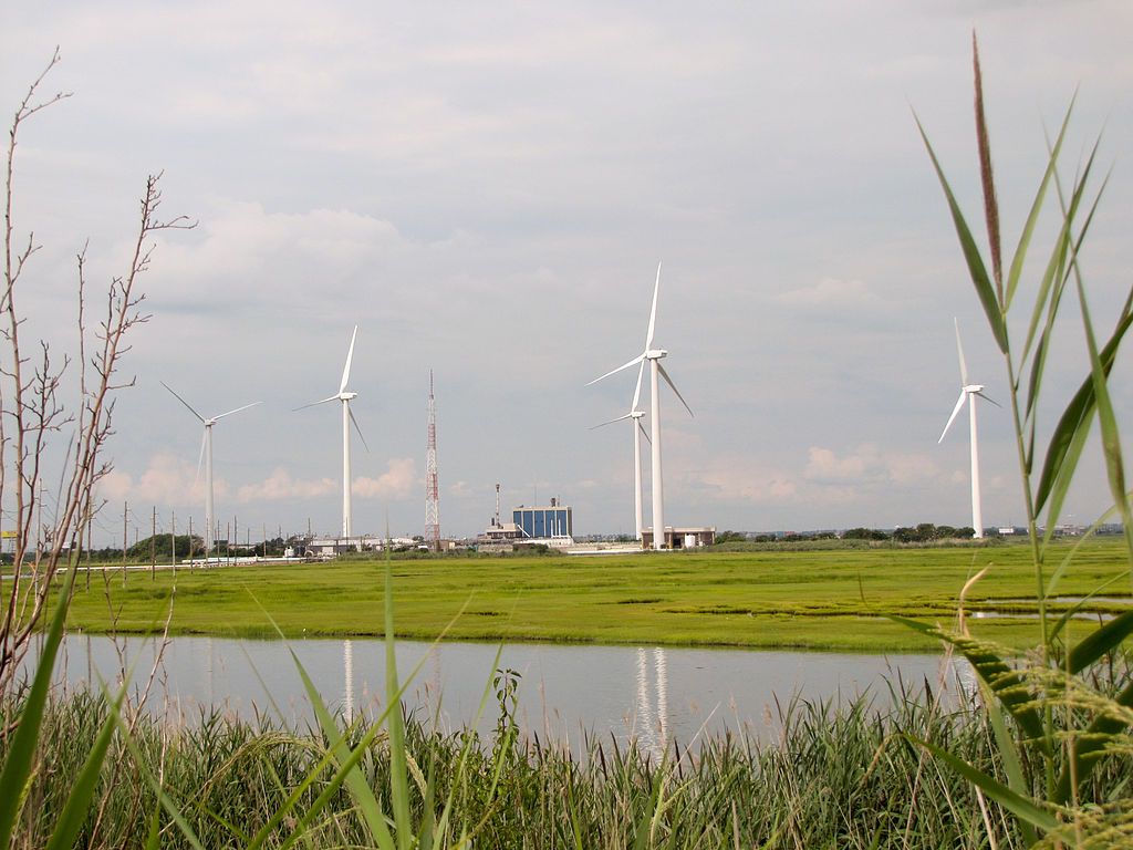 Scenic view of Jersey Atlantic Wind Farm