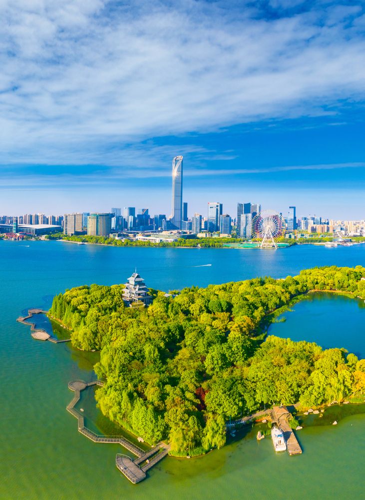 Jinji Lake in Suzhou