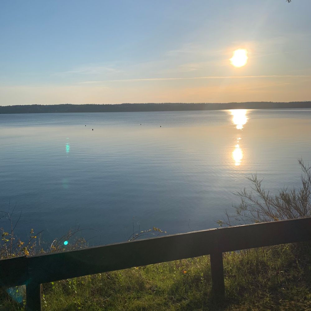 View of the Joemma Beach State Park on a sunny day