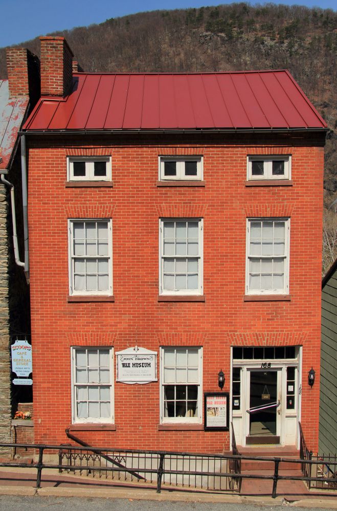 Exterior of John Brown Wax Museum