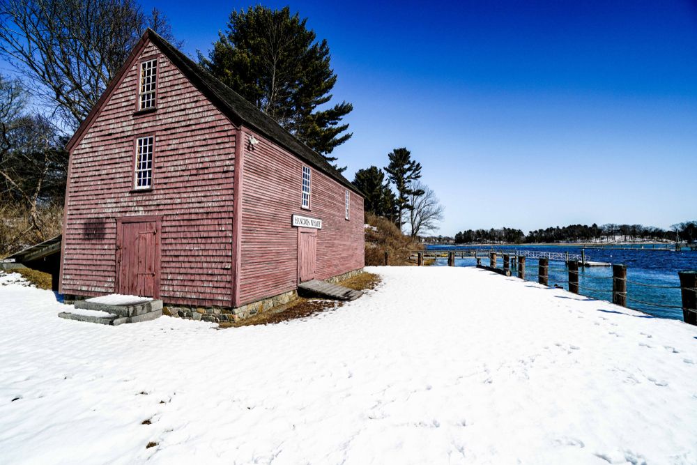 Exterior of John Hancock Warehouse