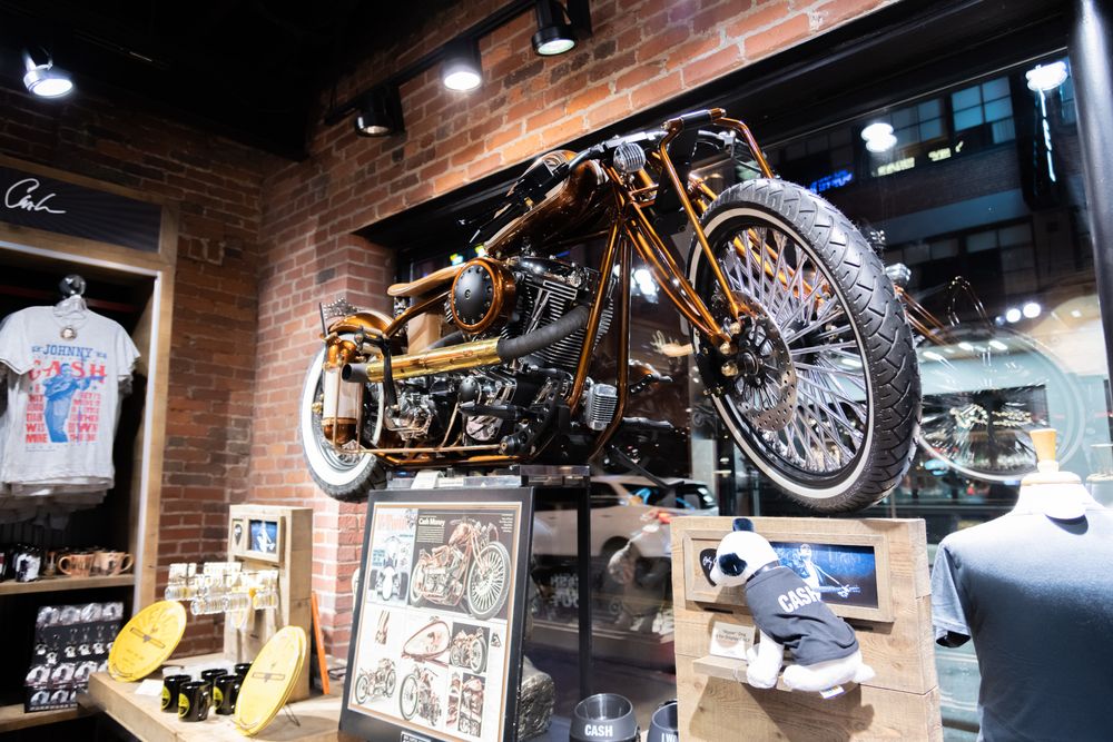 Display at the Johnny Cash Museum