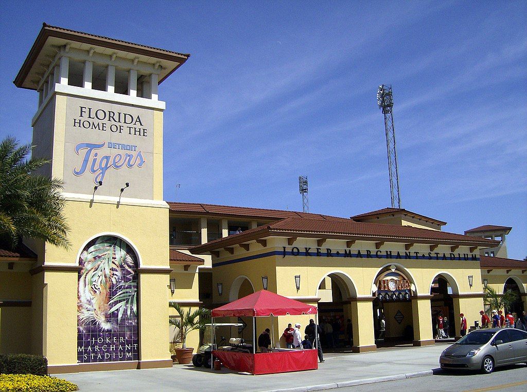 Exterior view of Joker Marchant Stadium