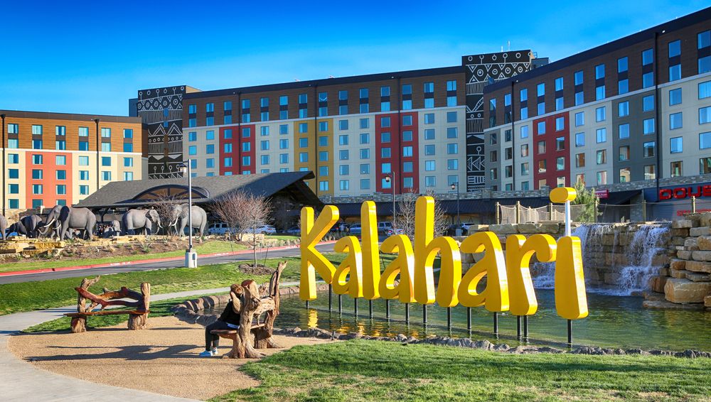 Exterior of Kalahari Indoor Waterpark