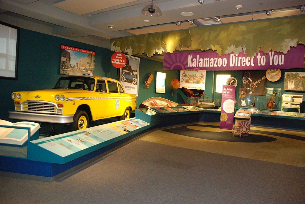 Interior of Kalamazoo Valley Museum