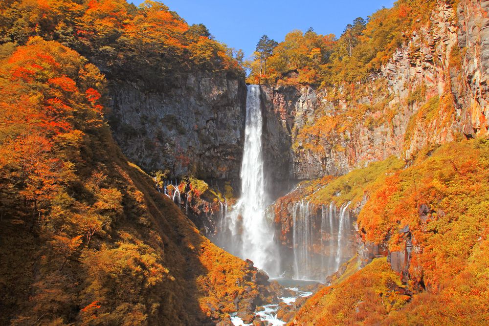 Kegon Falls in Nikko