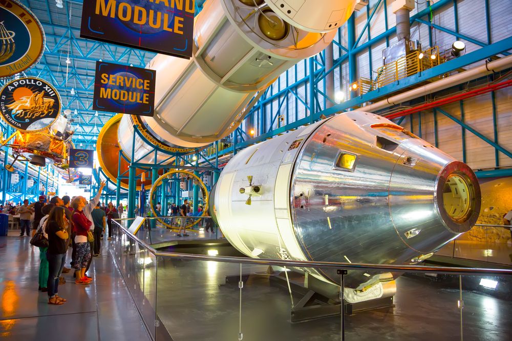 Interior of Kennedy Space Center