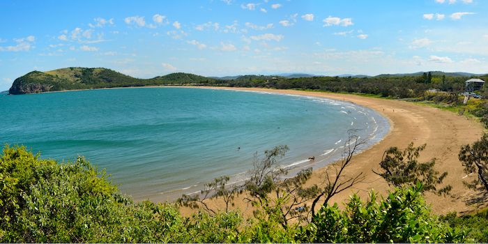 Scenic view of Keppel Bay Islands