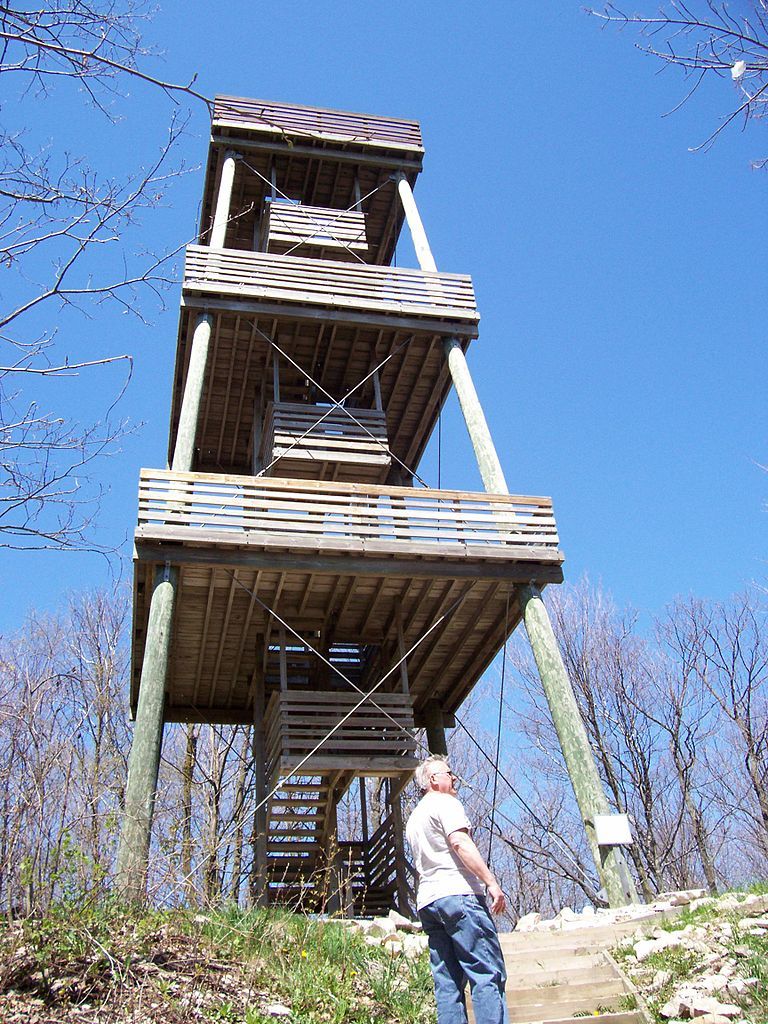Parnell tower at Kettle Moraine State Forest - Northern Unit