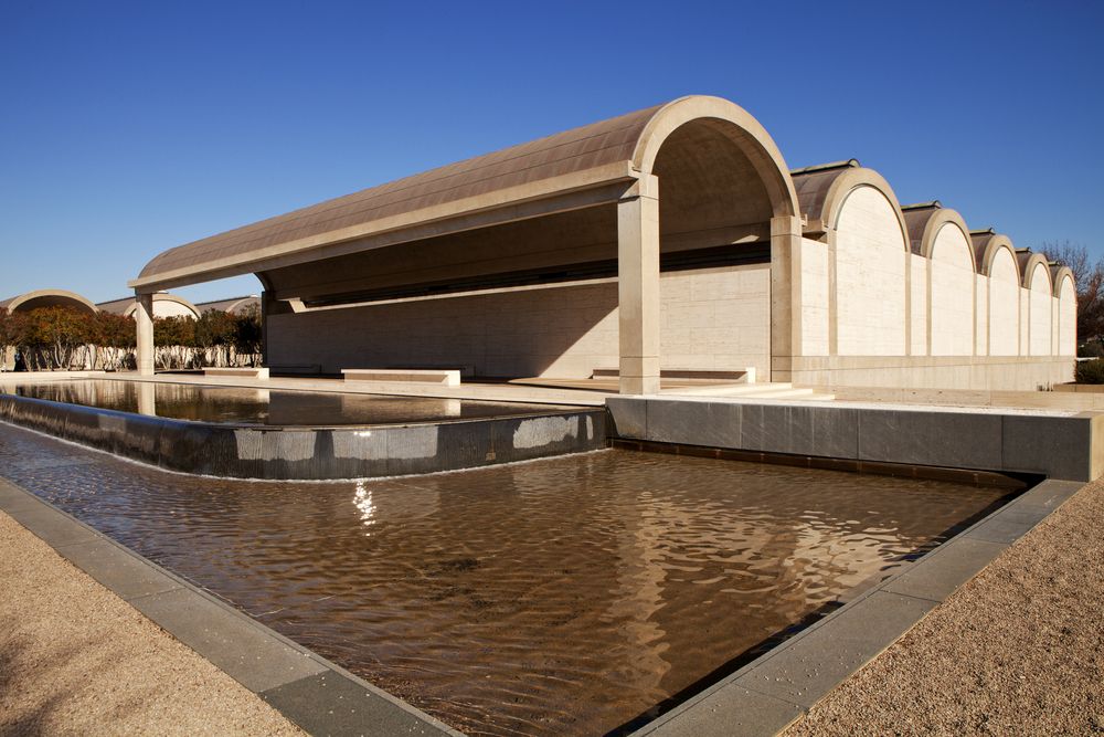Exterior of Kimbell Art Museum