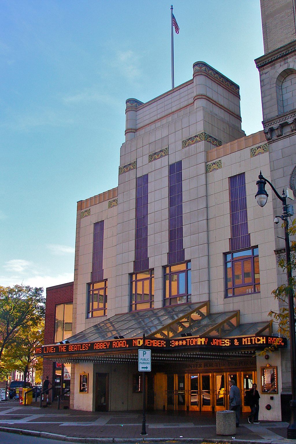 Outside View of F.M. Kirby Center for The Performing Arts