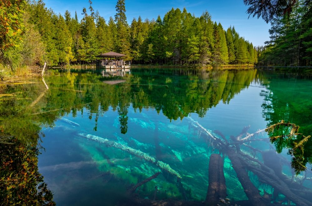 Daytime view of Kitch-iti-kipi