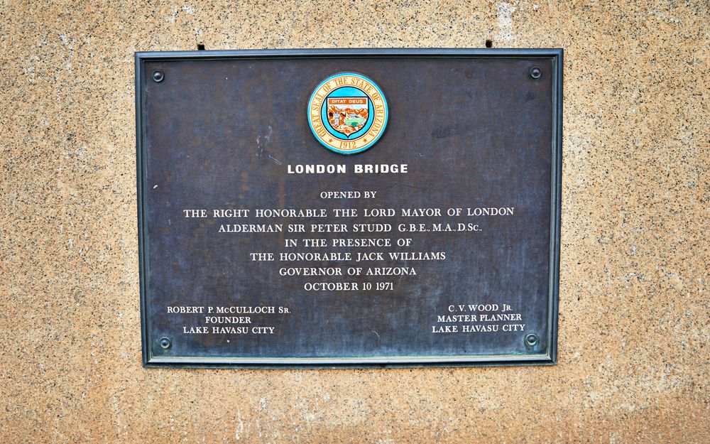 Marker of London Bridge