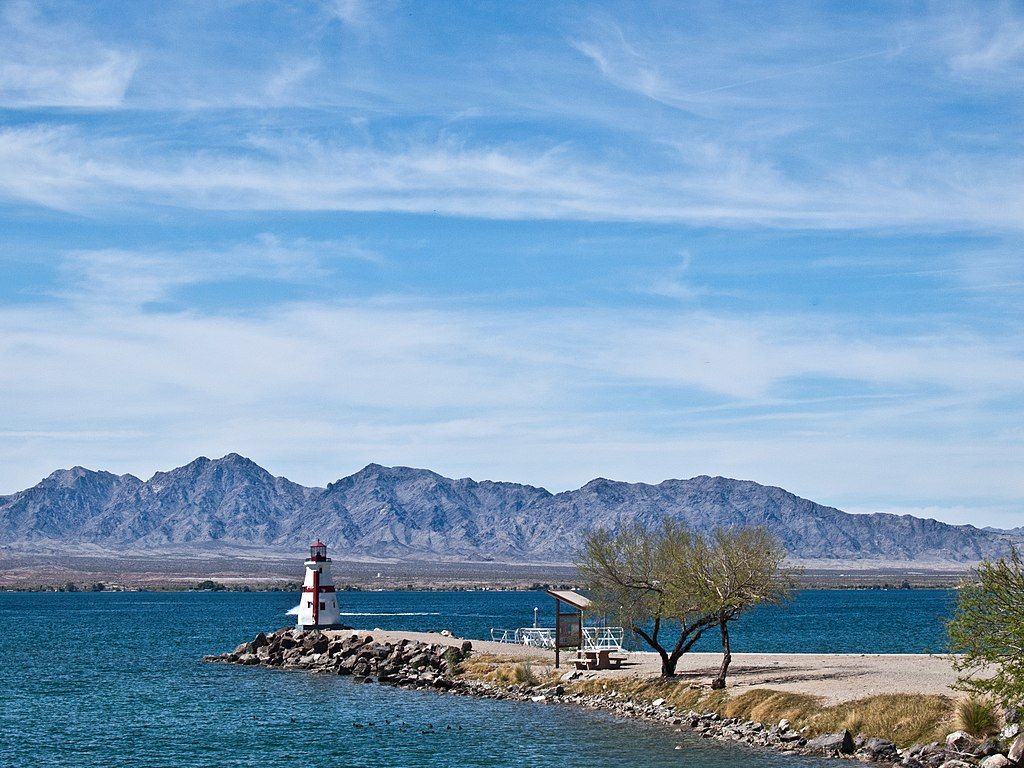 A lighthouse at Windsor Beach