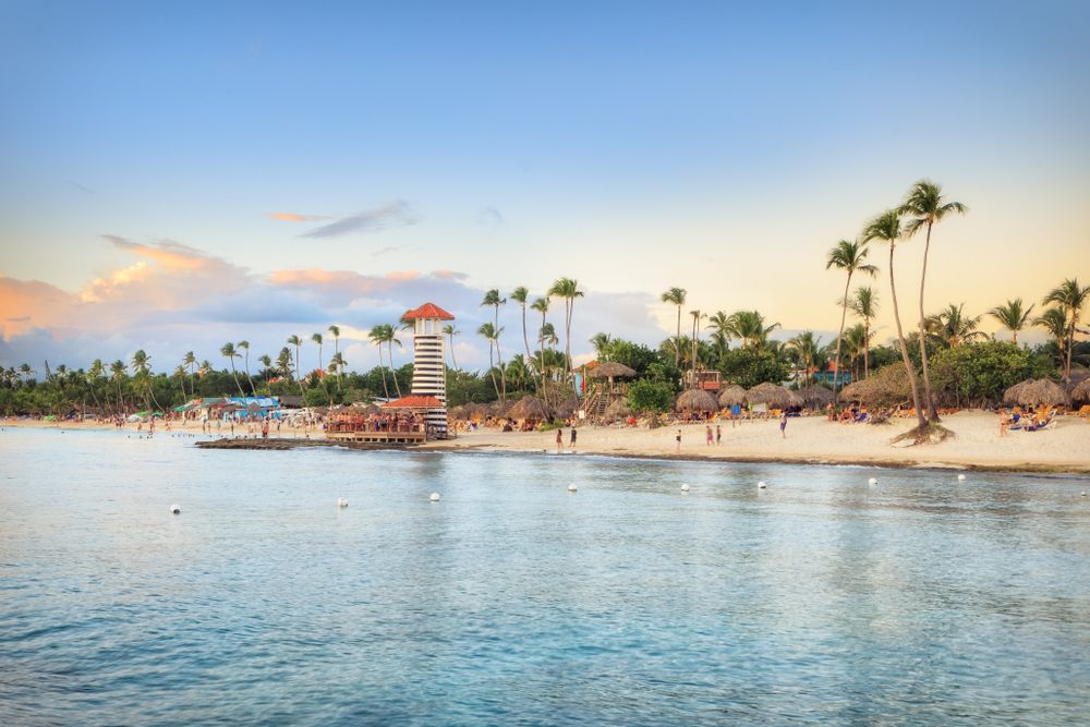 Lighthouse and Beach at La Romana