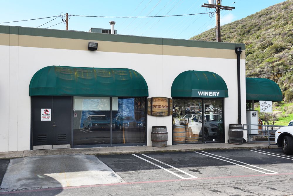 Closer view of Laguna Canyon Winery