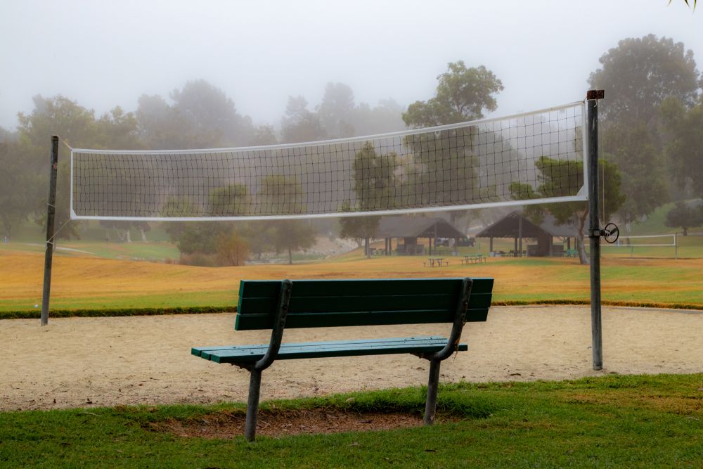 Volleyball court at Laguna Niguel Regional Park