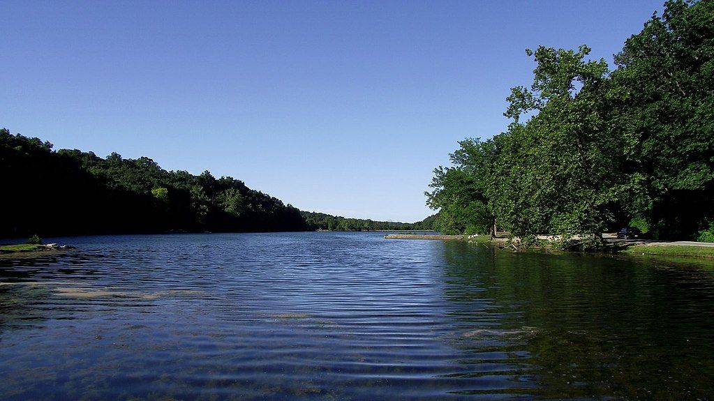 Tranquil water at Lake Atalanta