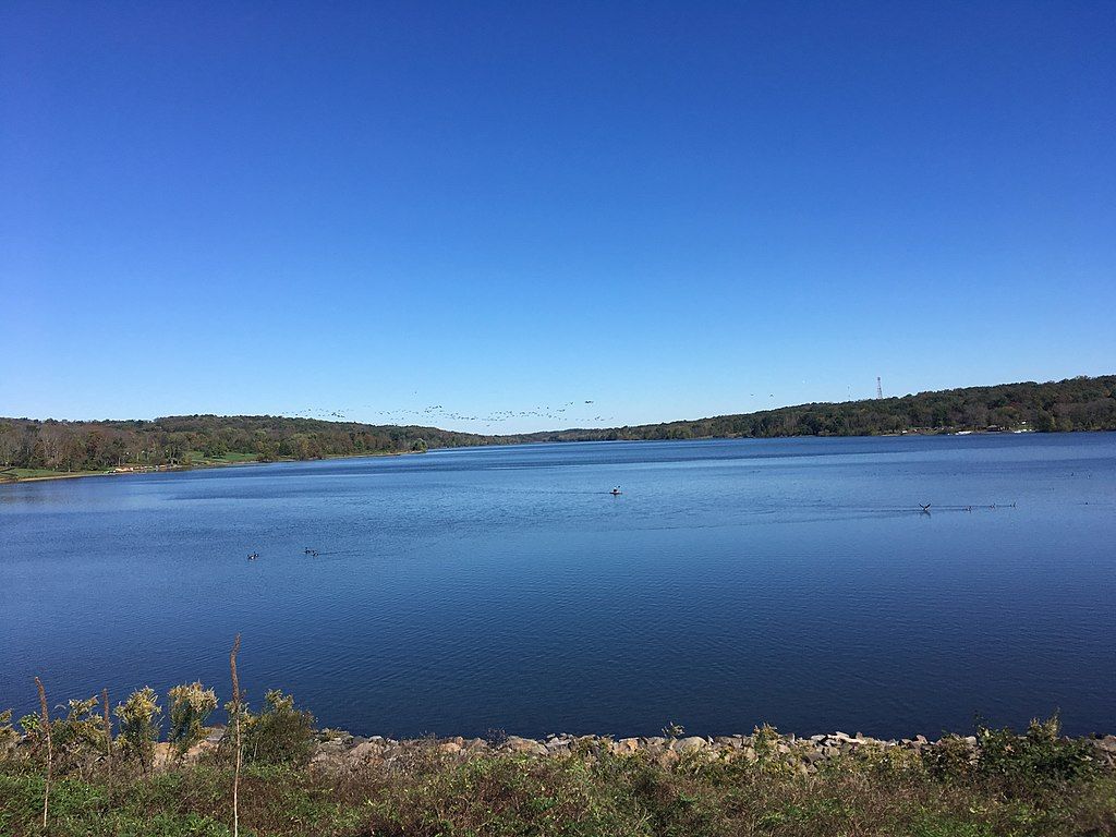 Lake Galena in Peace Valley Park