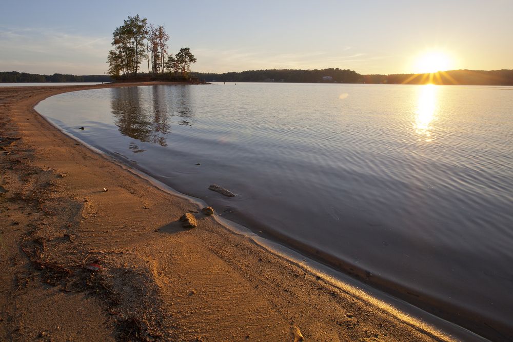 Lake Norman on a sunny day