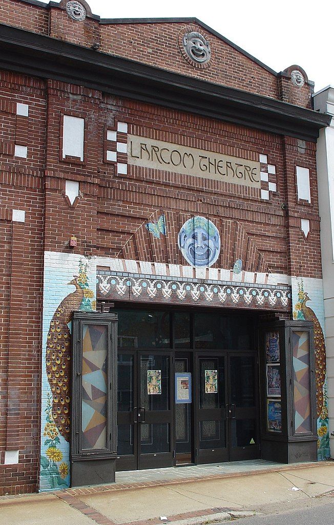 Entrance to Larcom Theatre