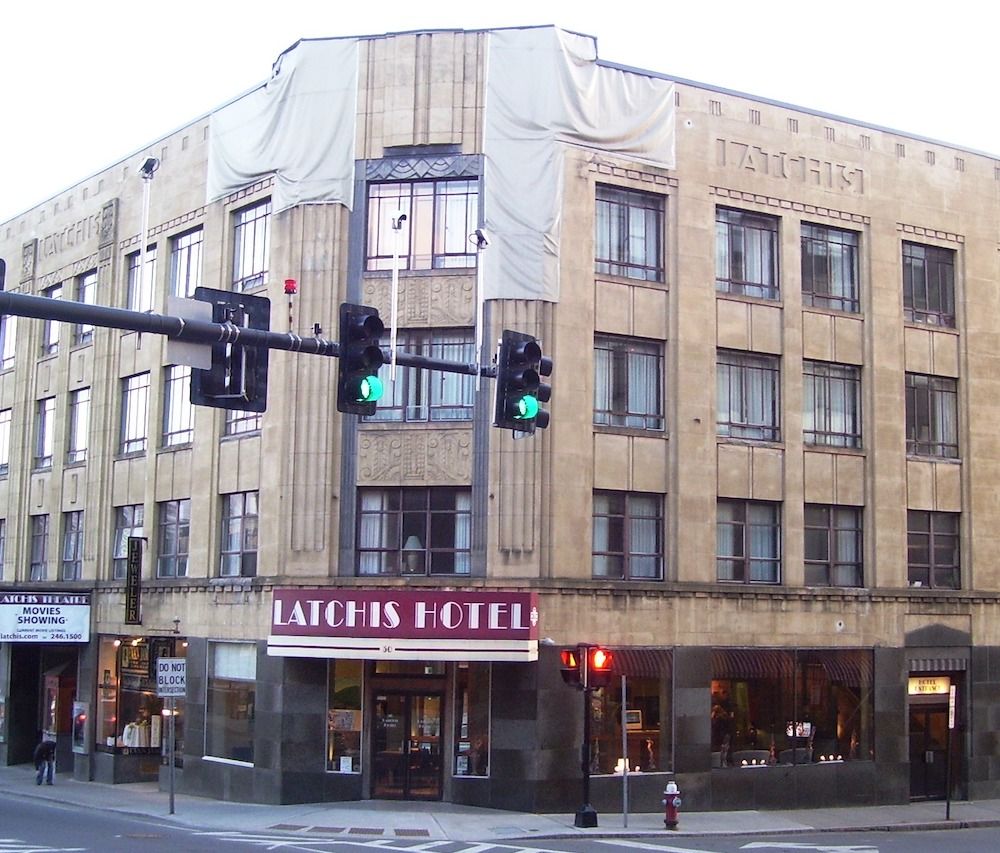 Front view of Latchis Theatre