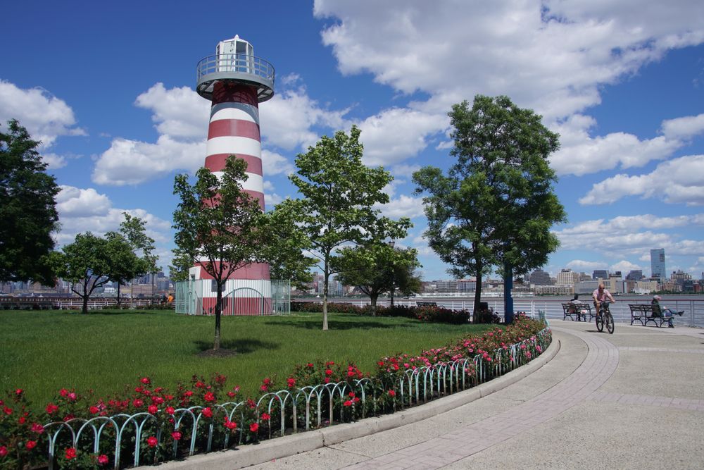 Pathway near the Lefrak Point Lighthouse