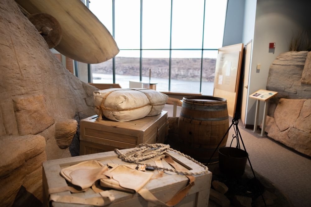 Exhibits at Lewis and Clark Interpretive Center