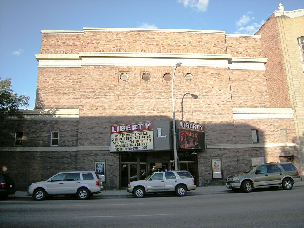 Exterior of Liberty Cinema