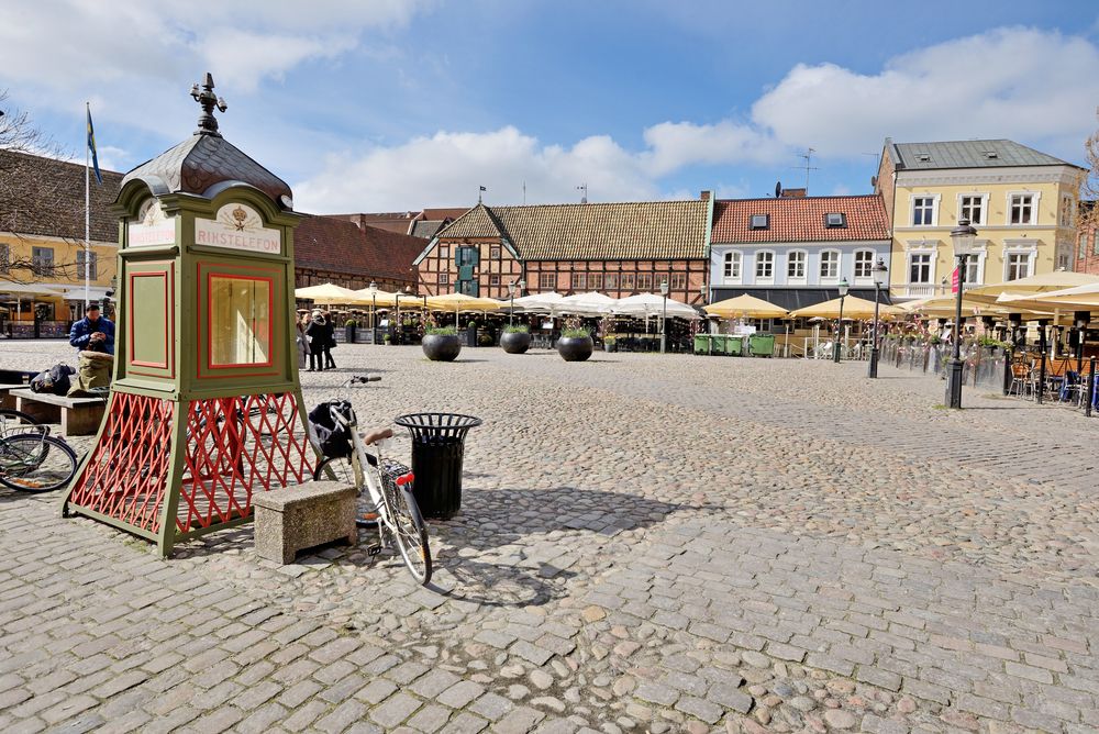 Daytime view of Lilla Torg