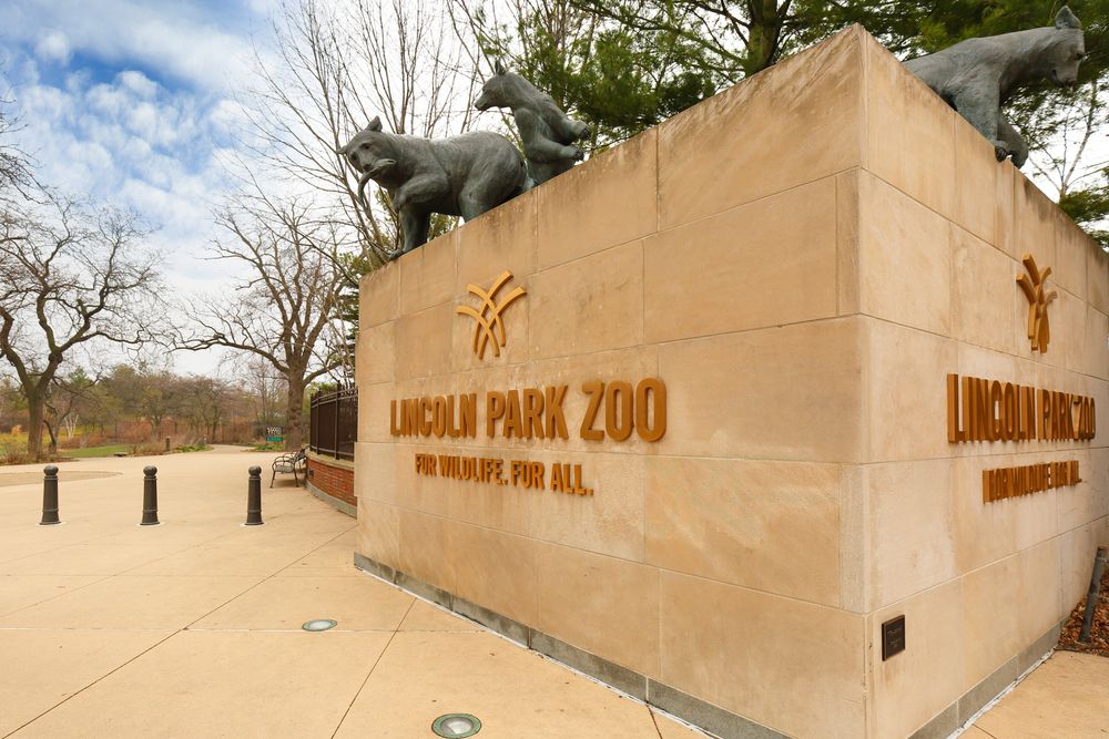 Signage at Lincoln Park Zoo