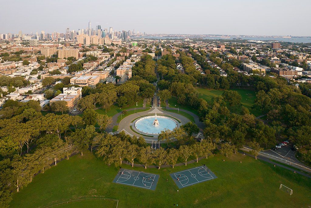 Bird's eye view of Lincoln Park