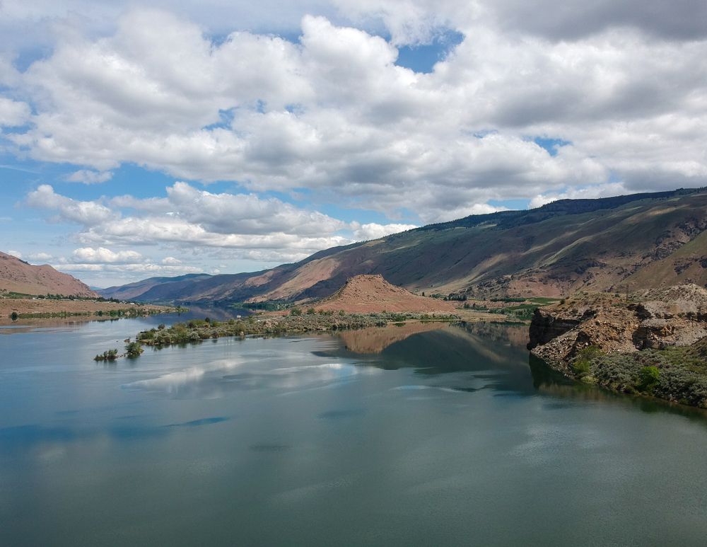 Lake entiat at Lincoln Rock State Park