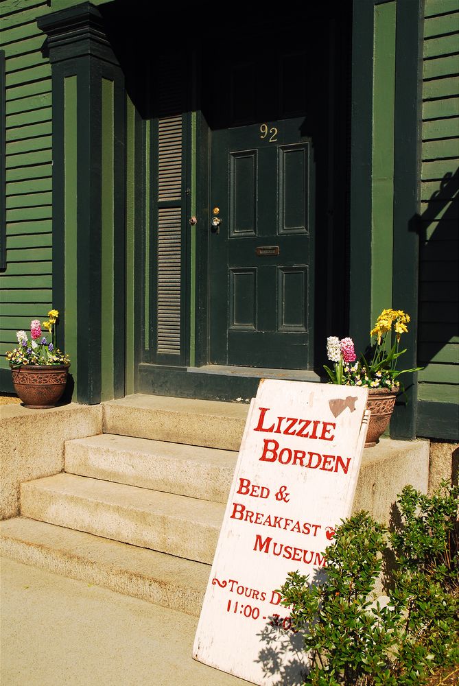 Entrance to the Lizzie Borden House