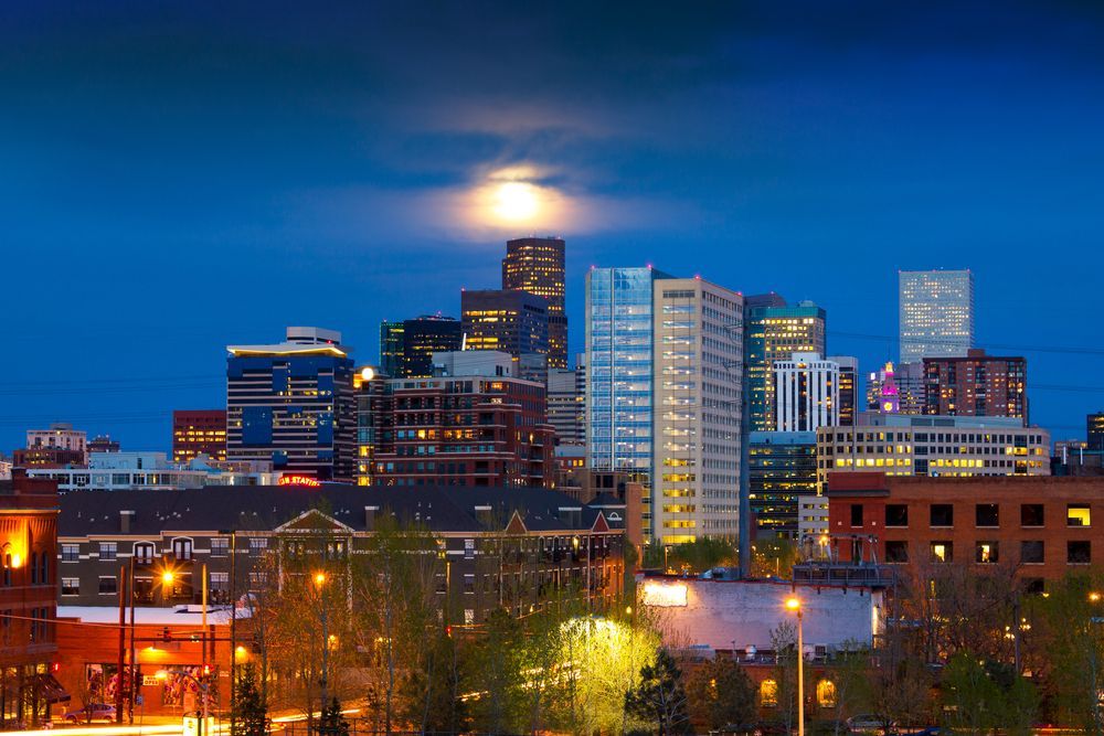 Buildings at Denver Lower Downtown