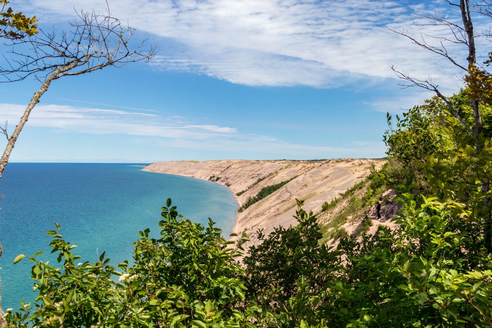 Scenic view of Log Slide Overlook
