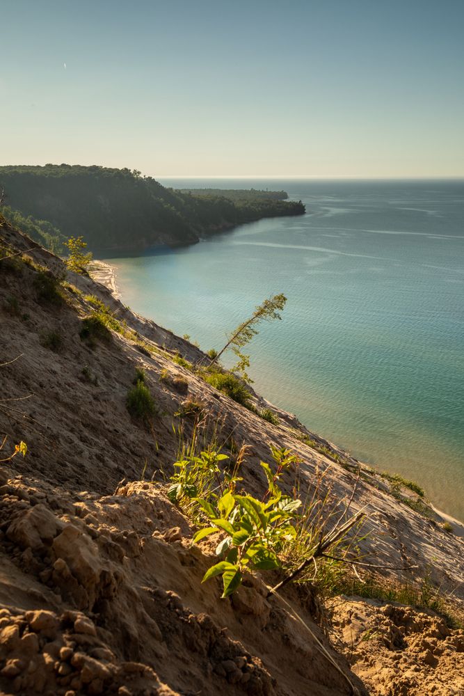 View of the ocean from Log Slide Overlook