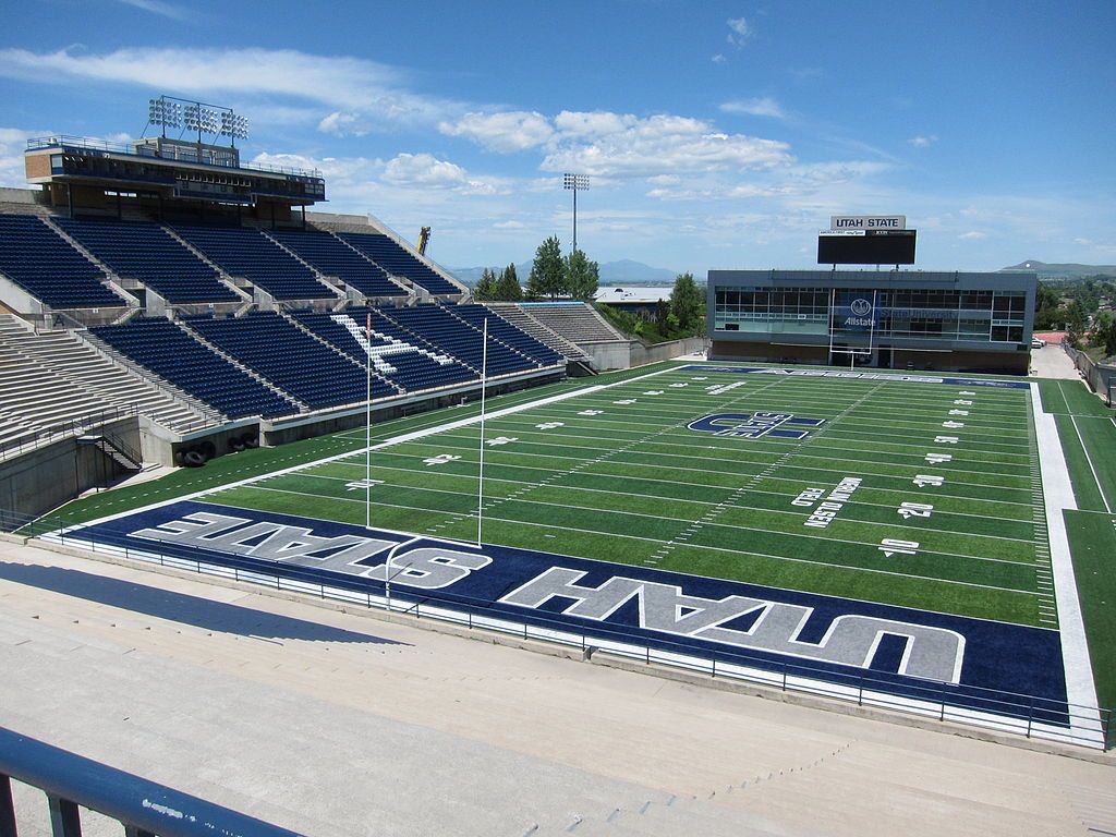 The field of Maverik Stadium