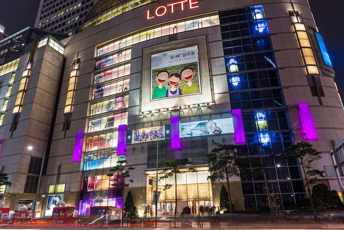 Lotte Department Store Myeongdong