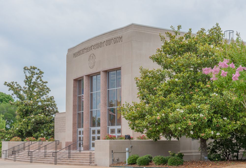 Exterior of Louisiana State Exhibit Museum