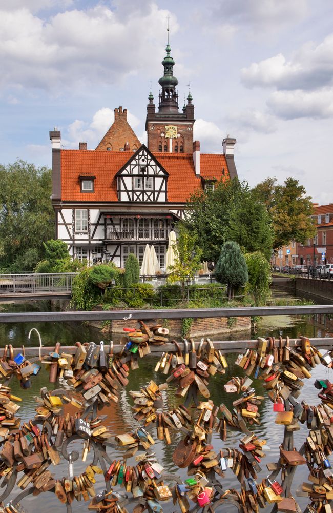 Most Miłościis in Gdansk