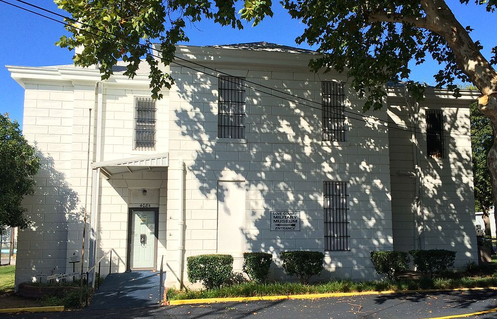 Exterior view of Love County Military Museum